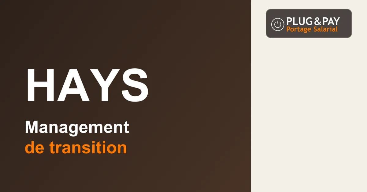 Hays : management de transition — fiche cabinet plug&pay