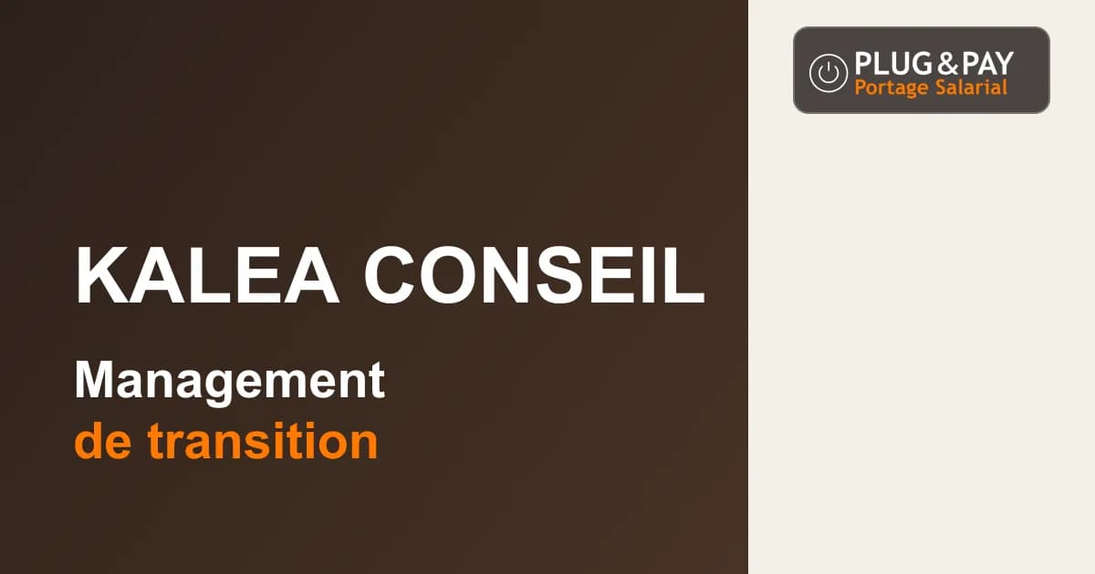 Kalea Conseil : management de transition — fiche cabinet plug&pay